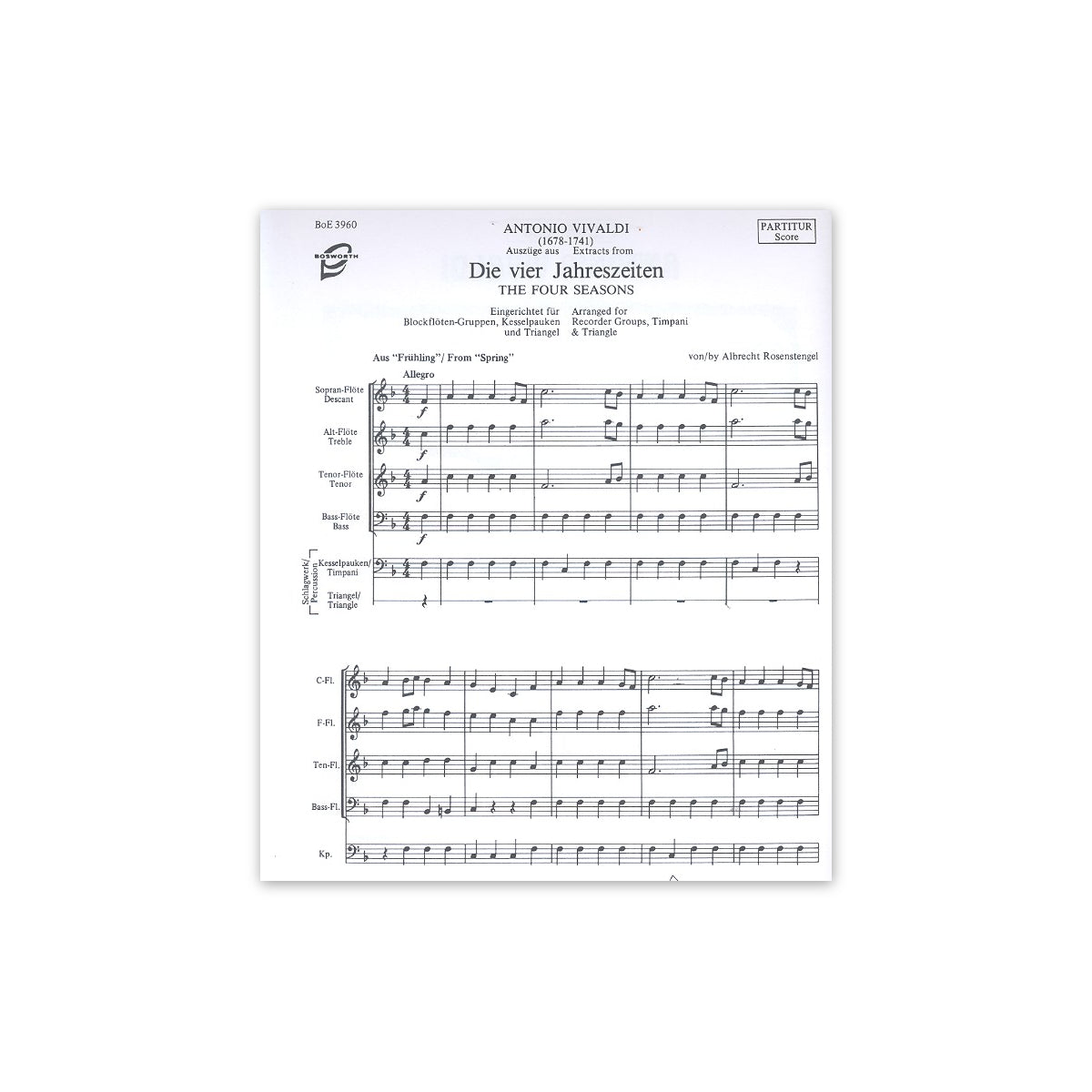 Vivaldi, Vier Jahreszeiten