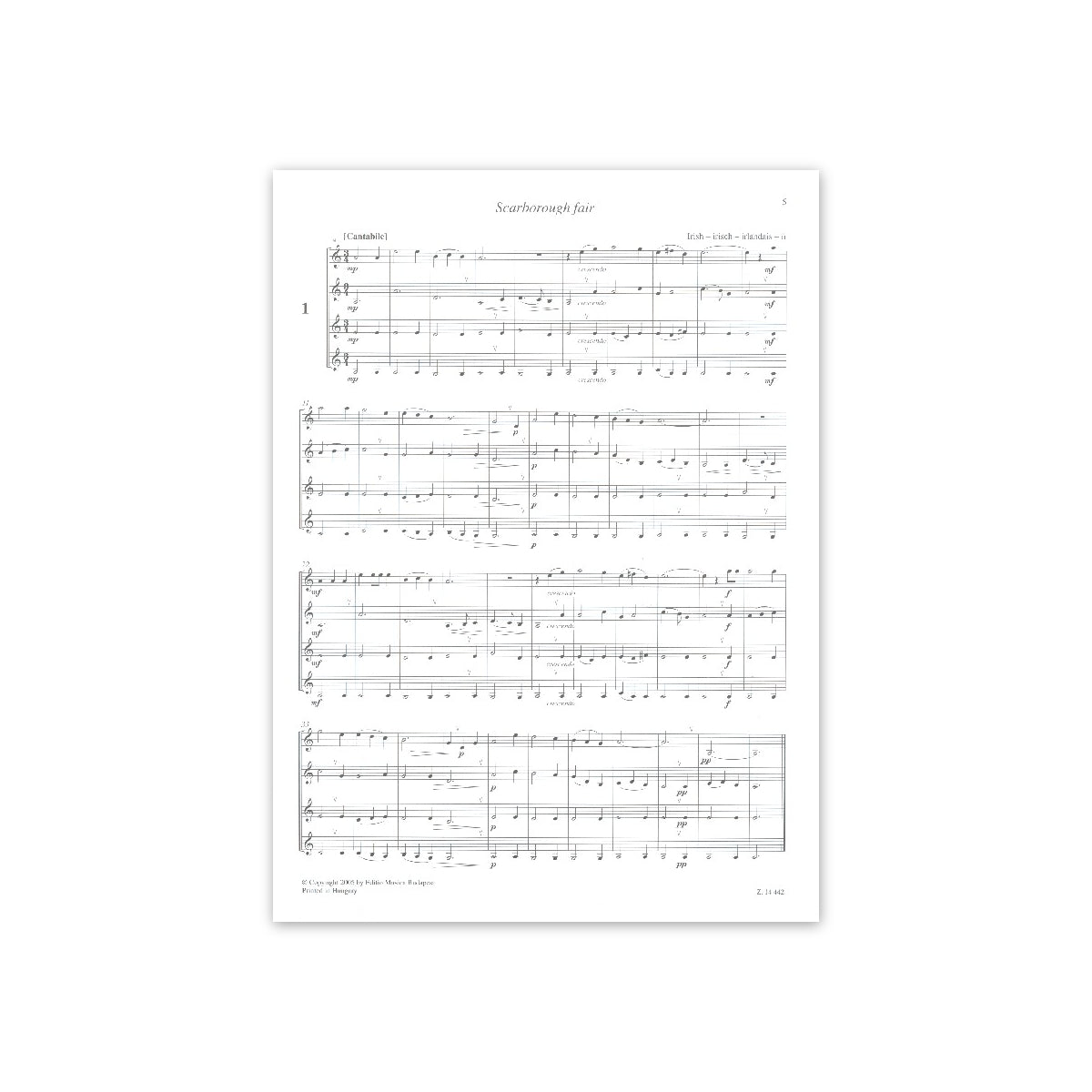 Klarinettenquartette 1 für Anfänger