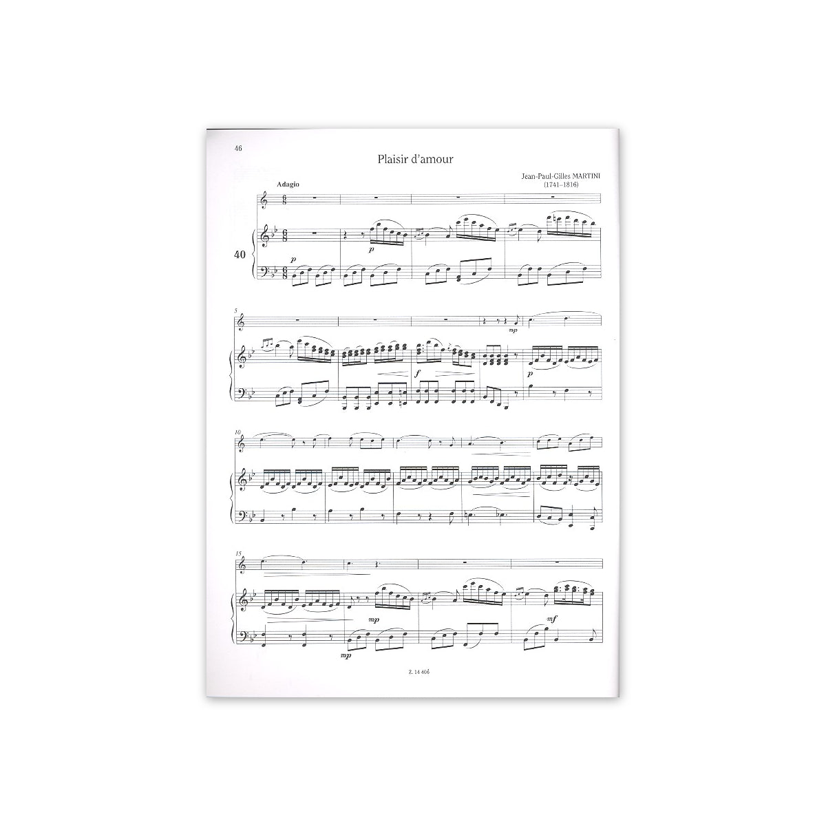 Repertoire Klarinette für Musikschulen