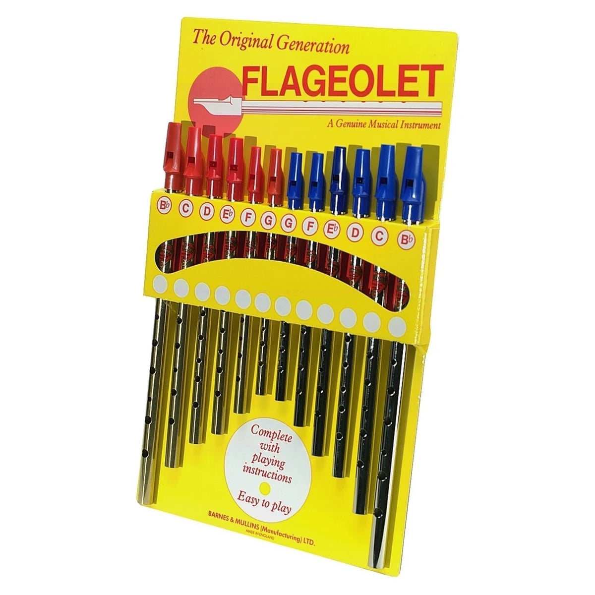 TIN WHISTLE, FLAGEOLET, TAFEL M. 12 ST View 1