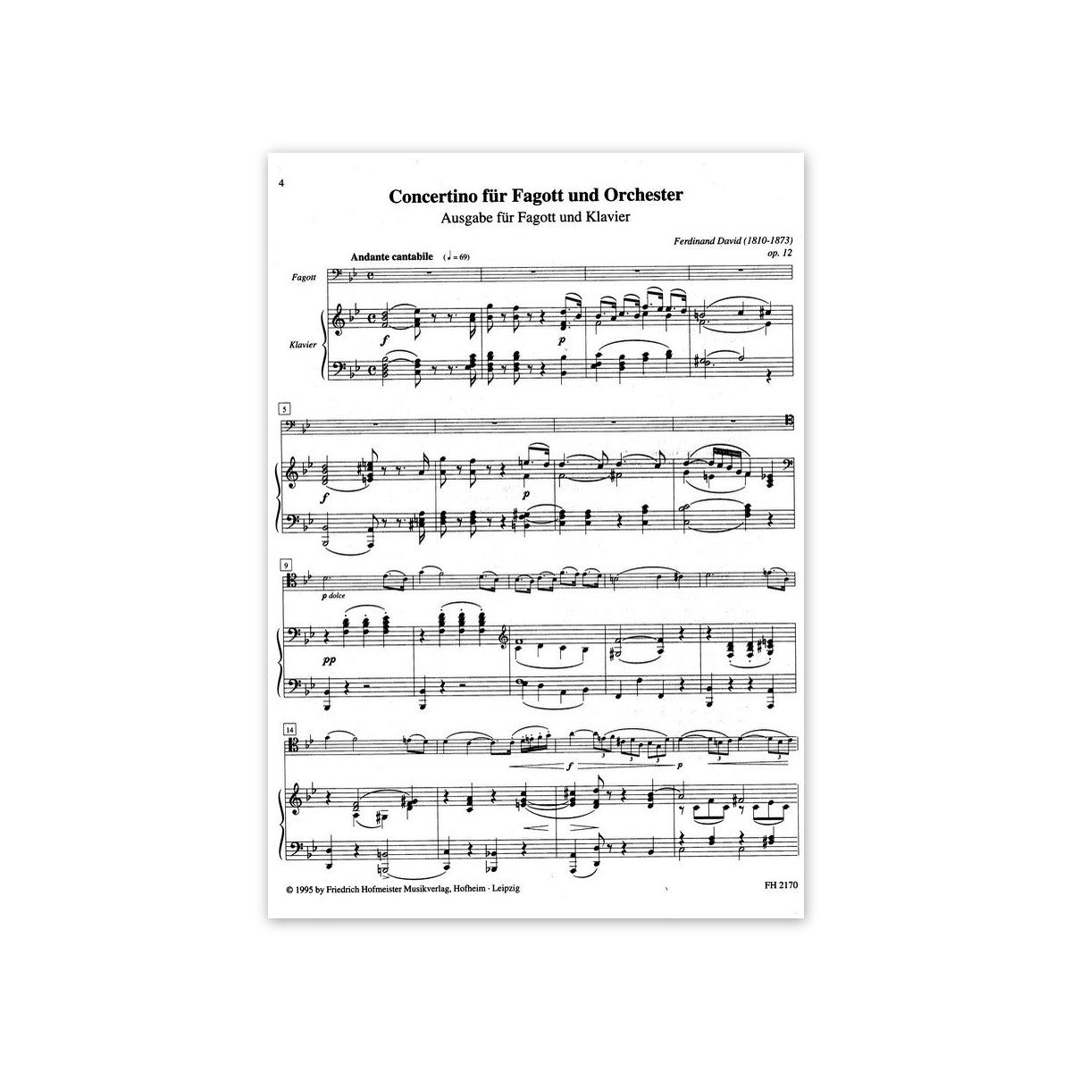 David, Concertino op. 12-23446