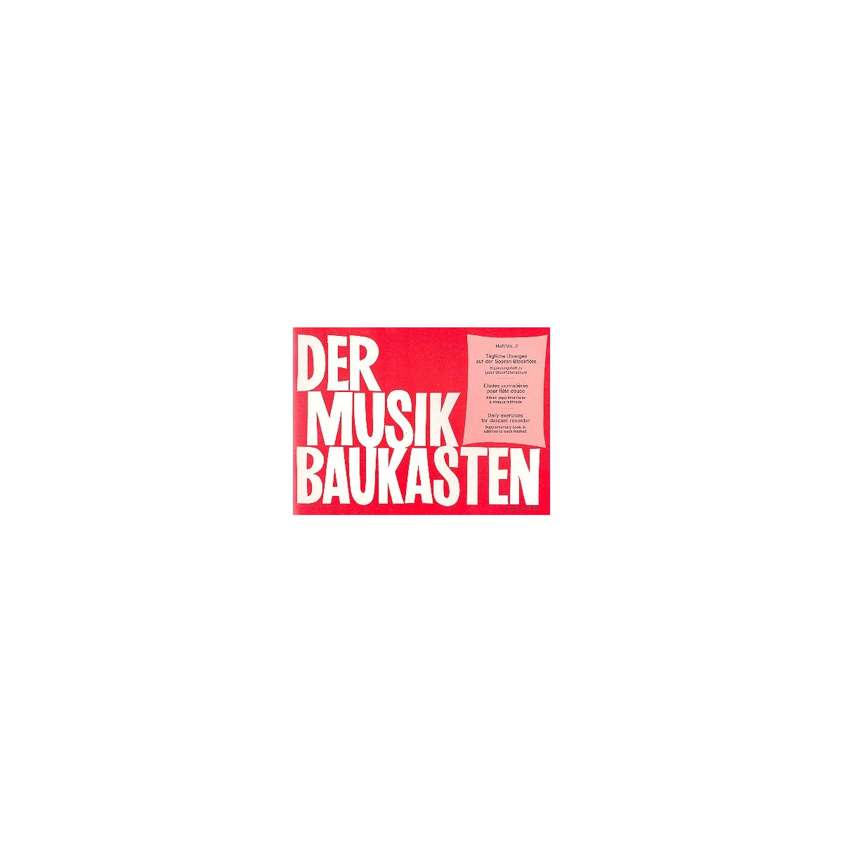 Bodenmann, Der Musikbaukasten Heft 2