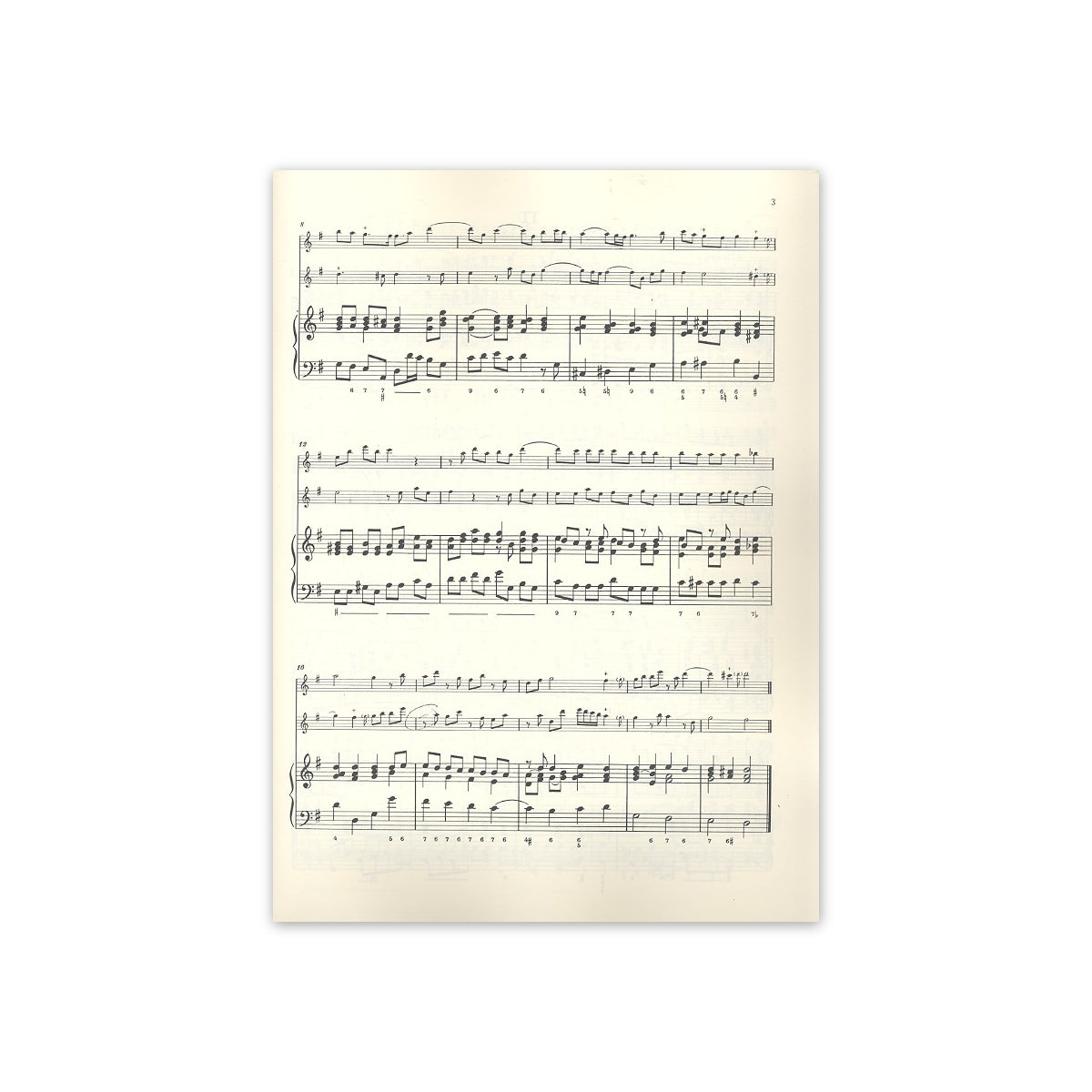 Boismortier, Triosonate G-Dur
