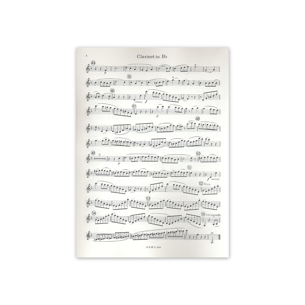 Rimsky-Korsakow, Klarinettenkonzert
