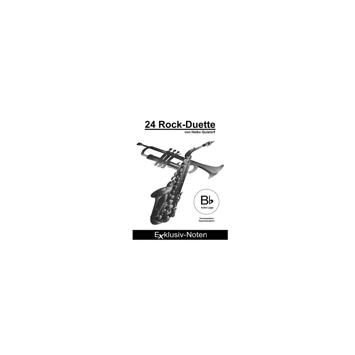Quistorf, 24 Rock-Duette, B-hoch-Ausgabe