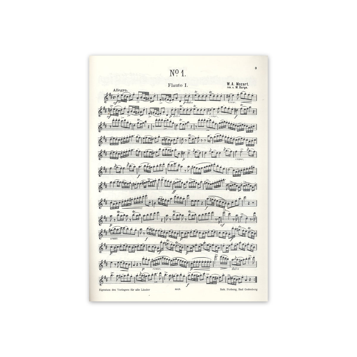 Mozart, Drei Duette I D-Dur