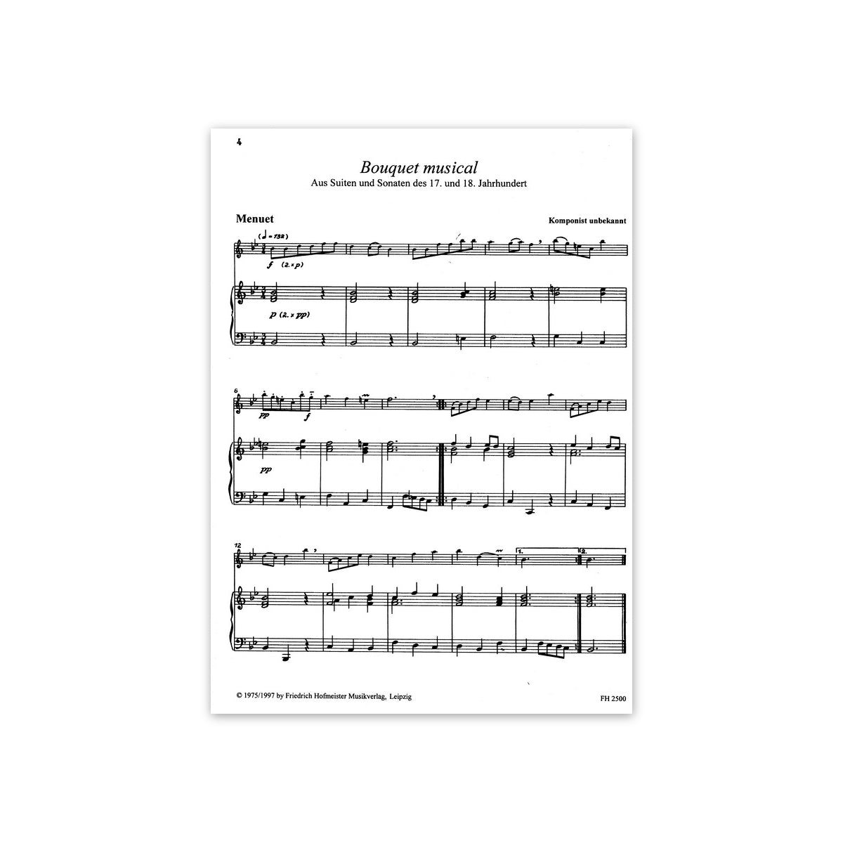 Bouquet musical