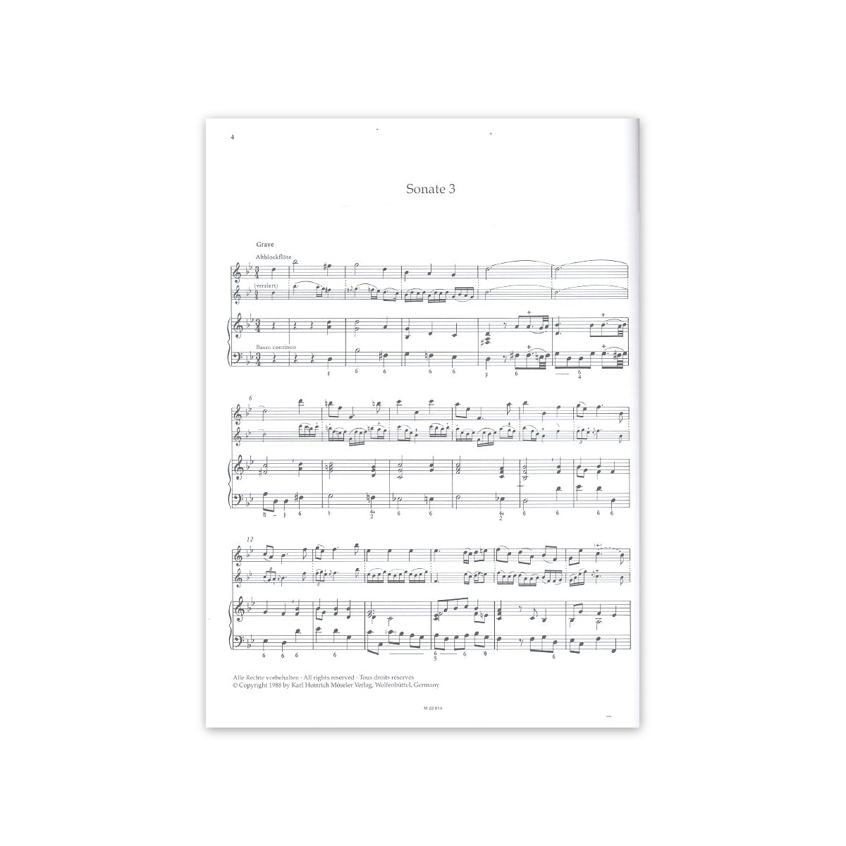 Telemann, Methodische Sonaten Band 2