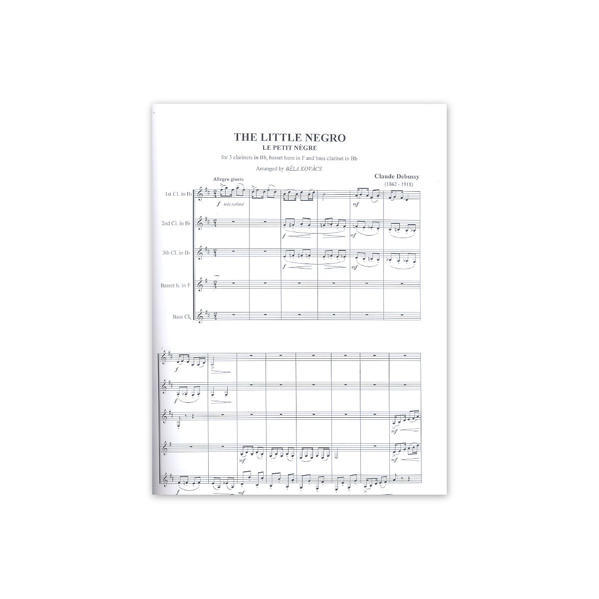 Debussy, The little Negro-24387