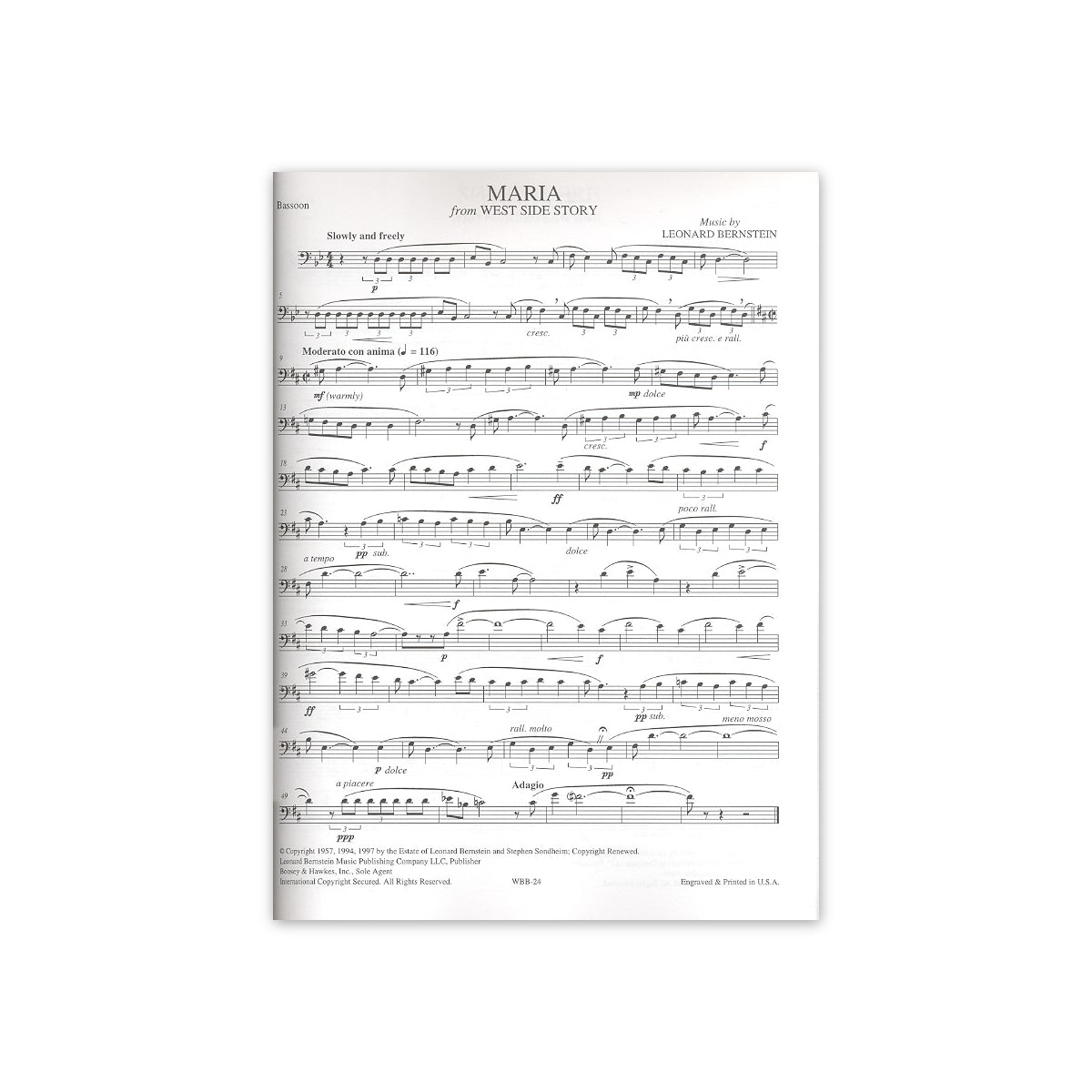 Bernstein for bassoon