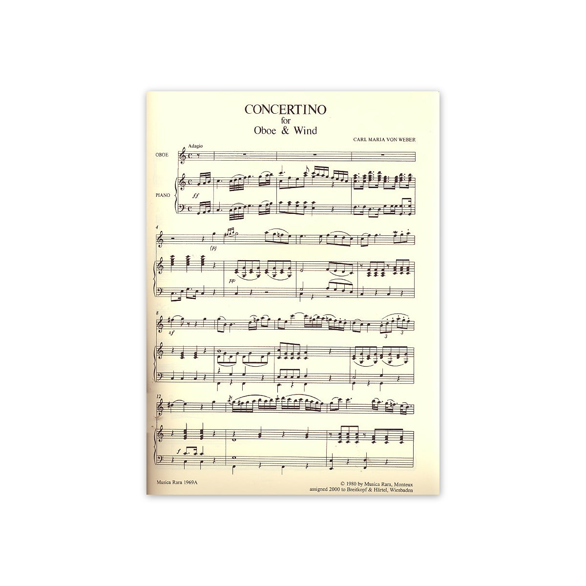 Weber, Concertino C-Dur