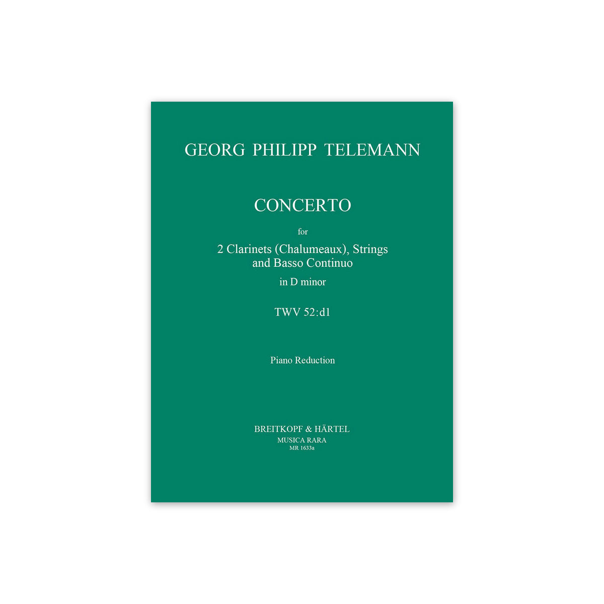 Telemann, Concerto für 2 Klarinetten