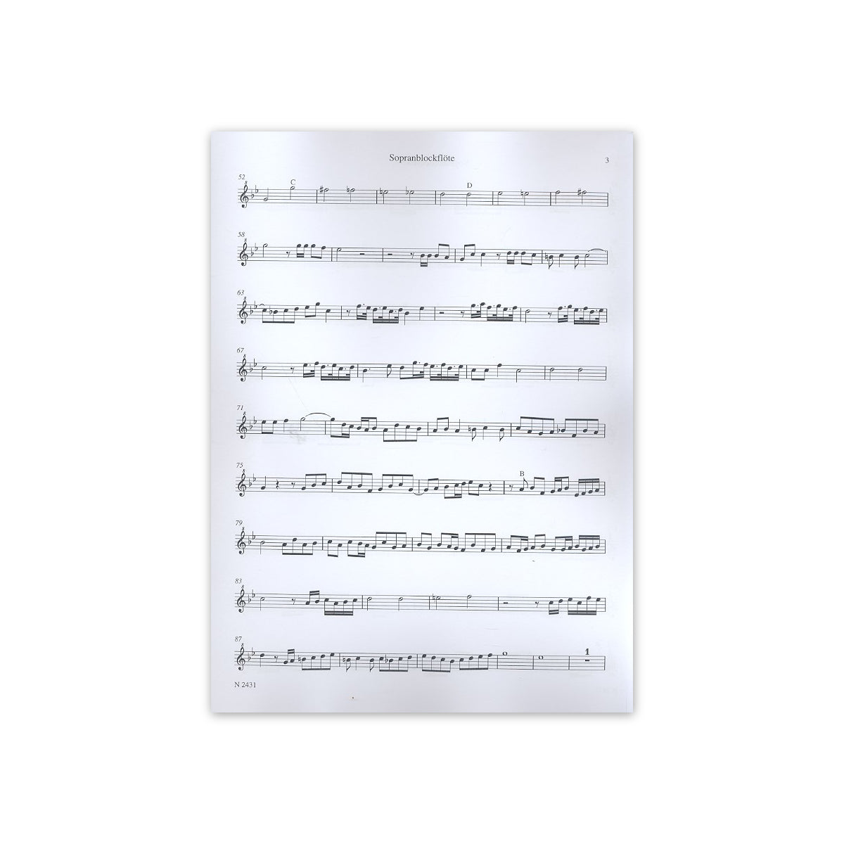 Scheidt, Fantasia à 4 voci
