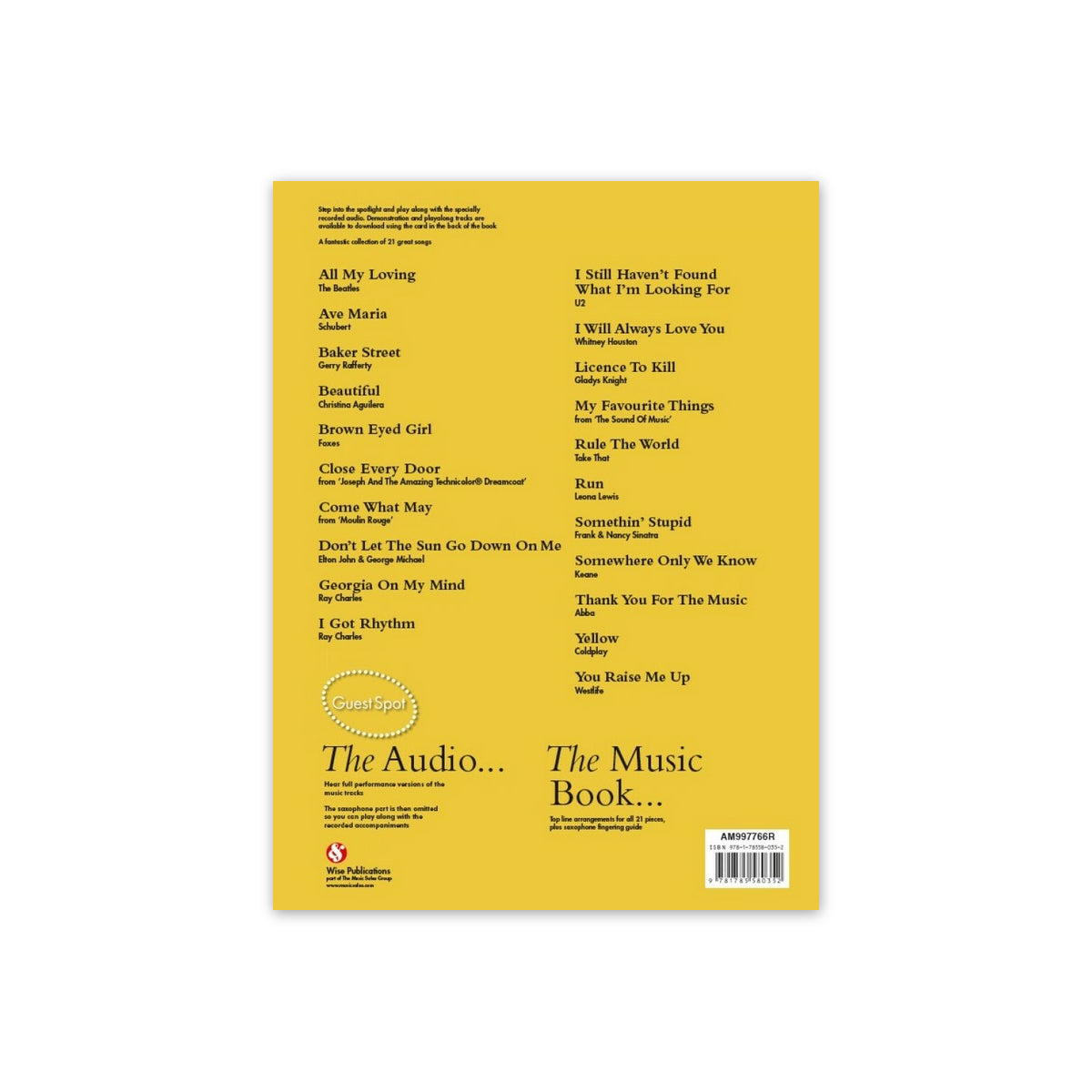 21 great Songs, Aus der Reihe "Guest Spot"