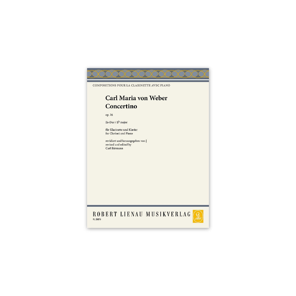 Weber, Concertino op.26-25130