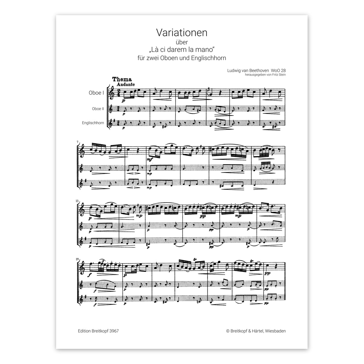 Beethoven, Variationen "Reich mir die Hand"-25270