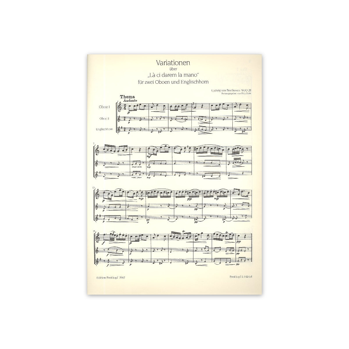Beethoven, Variationen "Reich mir die Hand"-25270