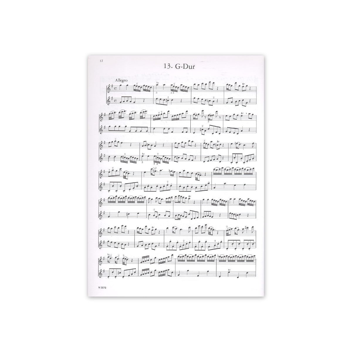 Telemann, 36 Fantasien Band 2