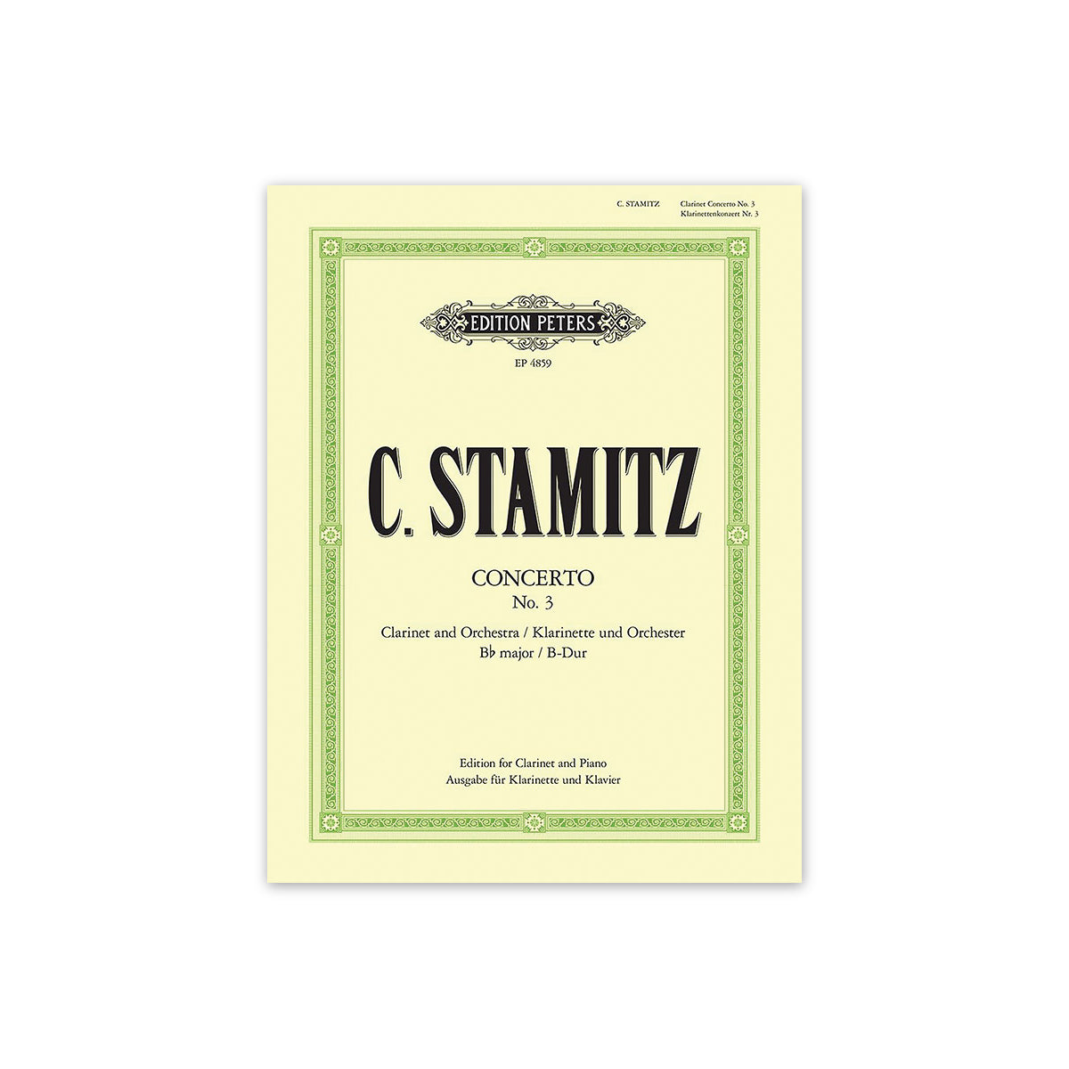 Stamitz C., Konzert Nr.3 B-Dur