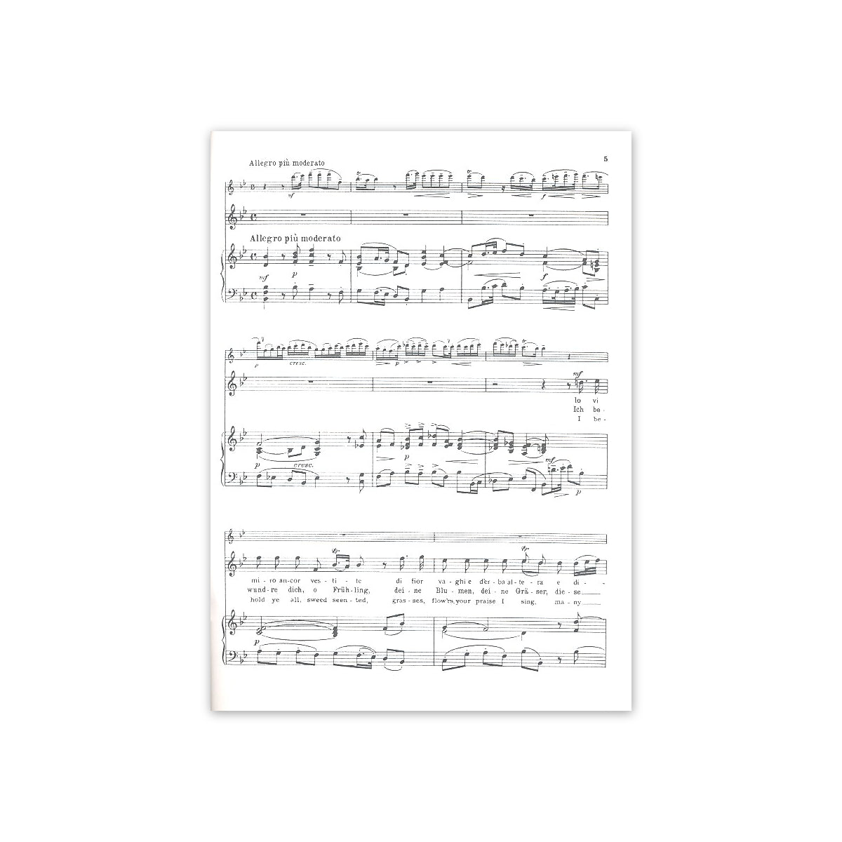 Scarlatti, Cantata per soprano con flauto