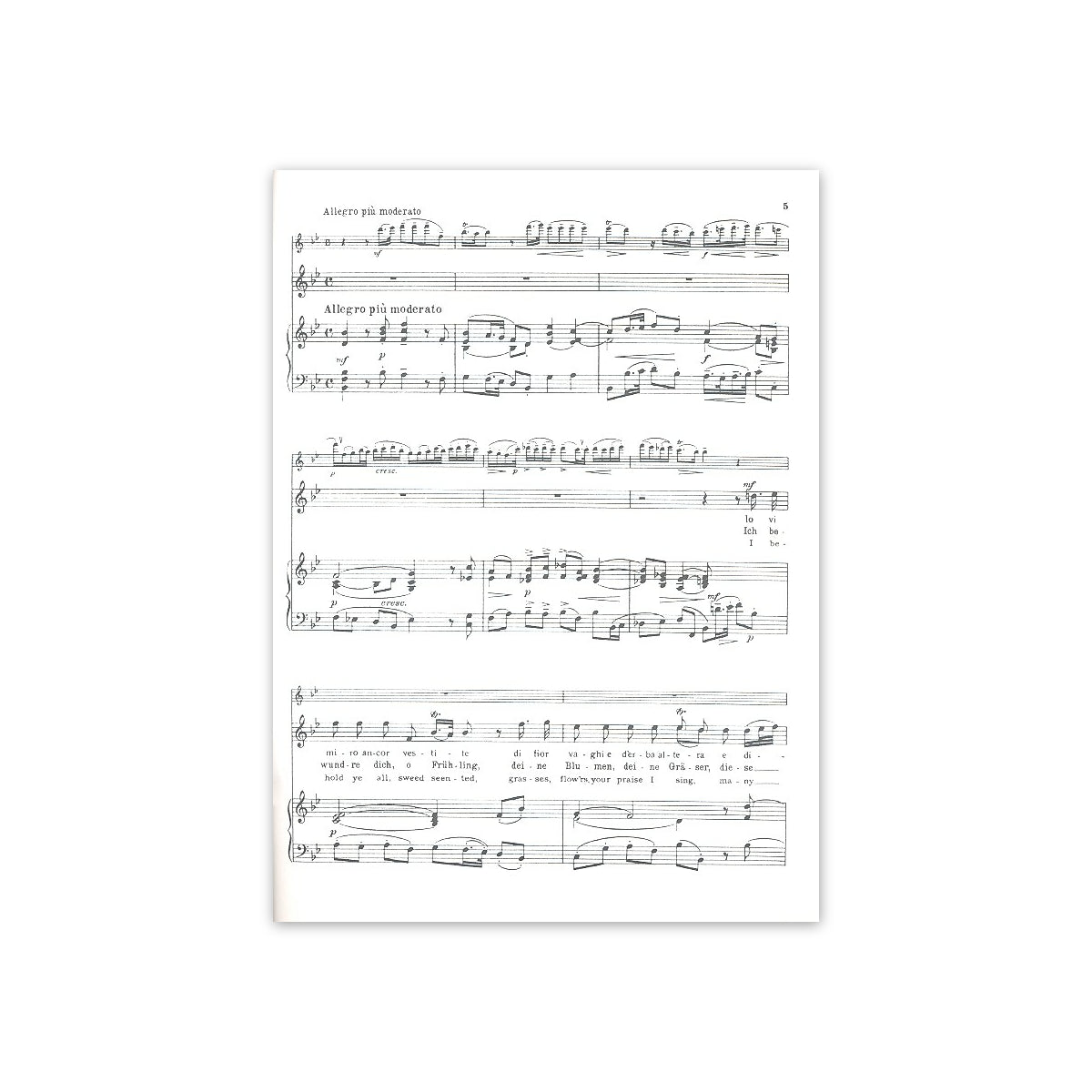 Scarlatti, Cantata per soprano con flauto