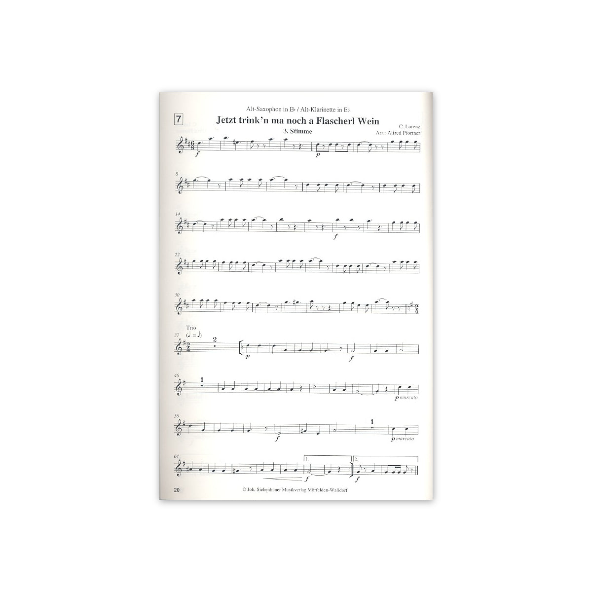 Stimmung für Feste und Feiern - Altsax