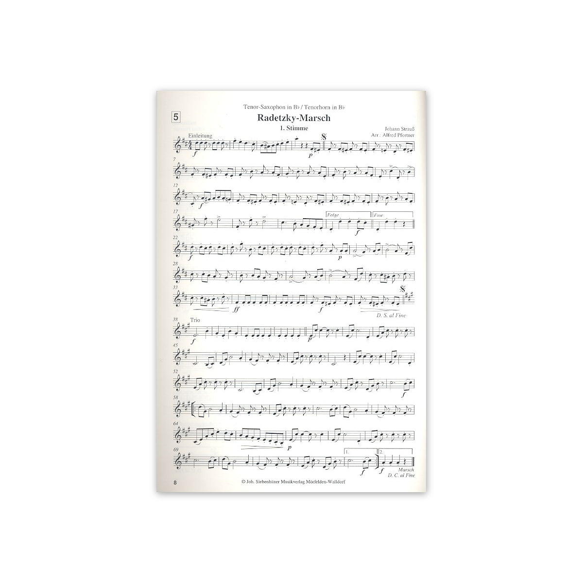 Stimmung für Feste unf Feiern - Tenorsax