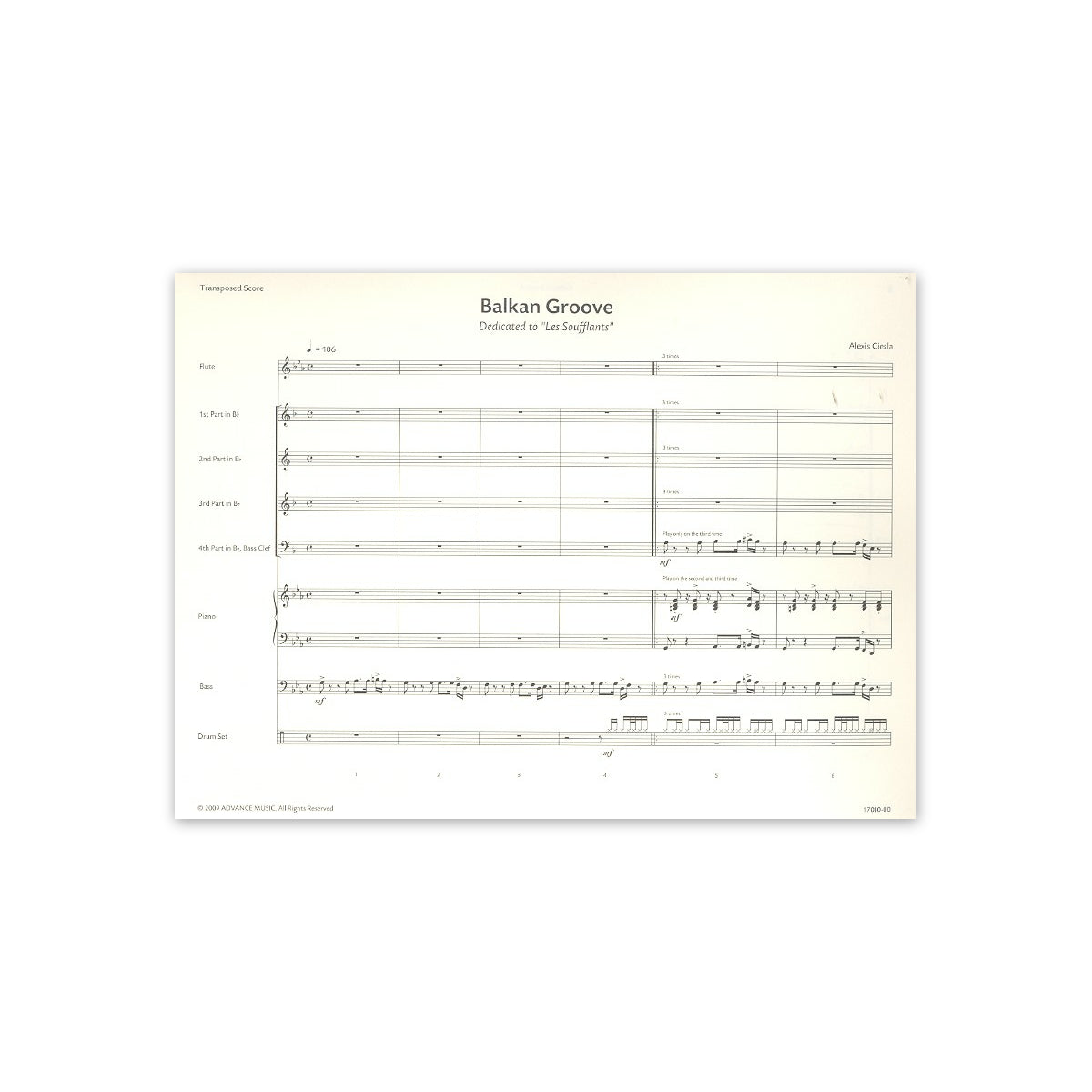 Ciesla, Balkan Groove