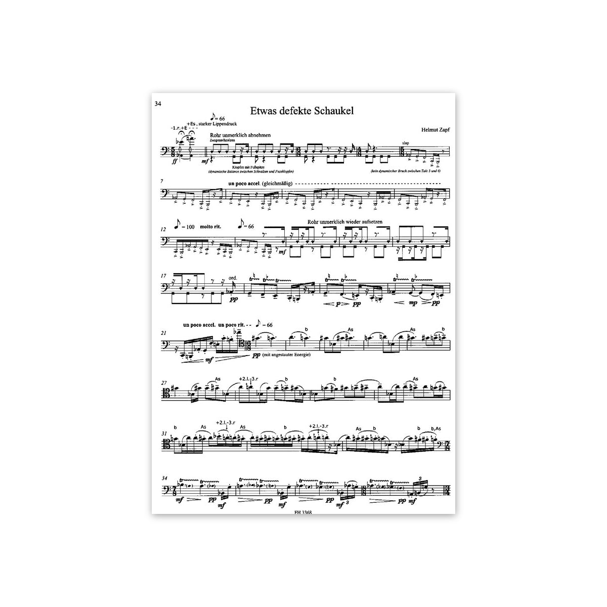 Zeitgenössische Fagottmusik