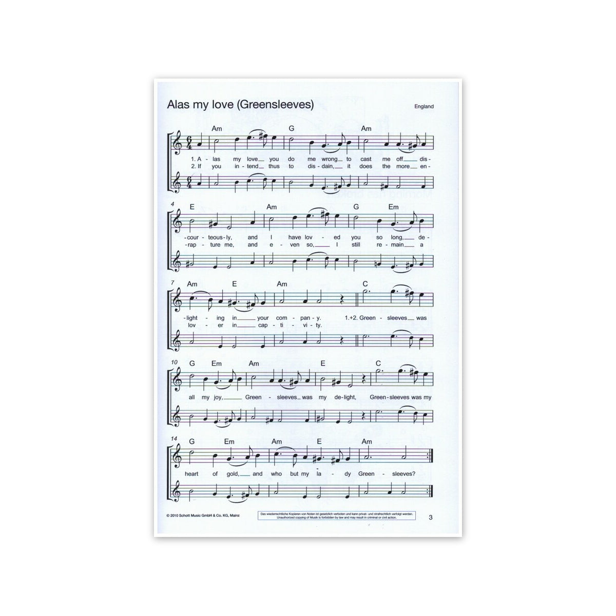 Die schönsten Folksongs-26422
