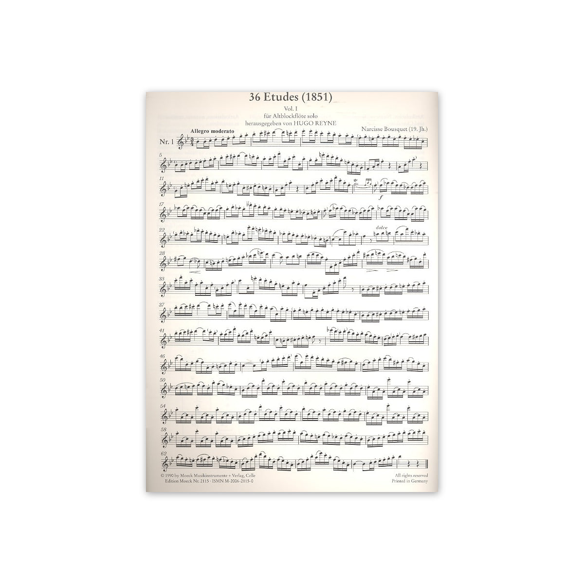 Bousquet, 36 Etüden Bd.1 (1-12)