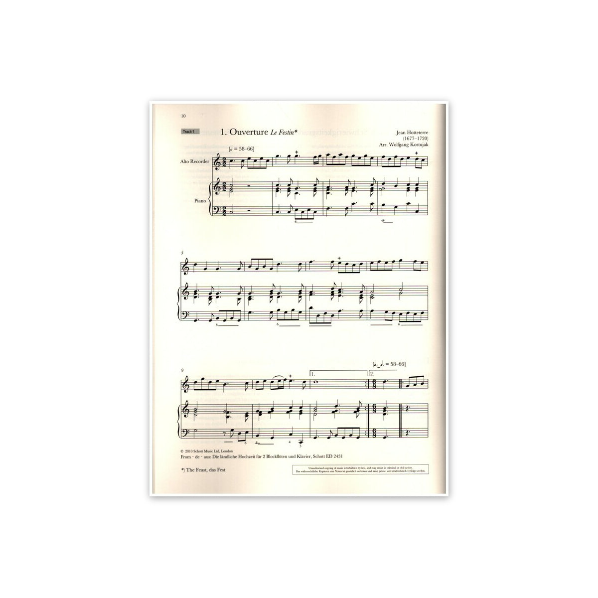 Baroque Recorder Anthology vol.3
