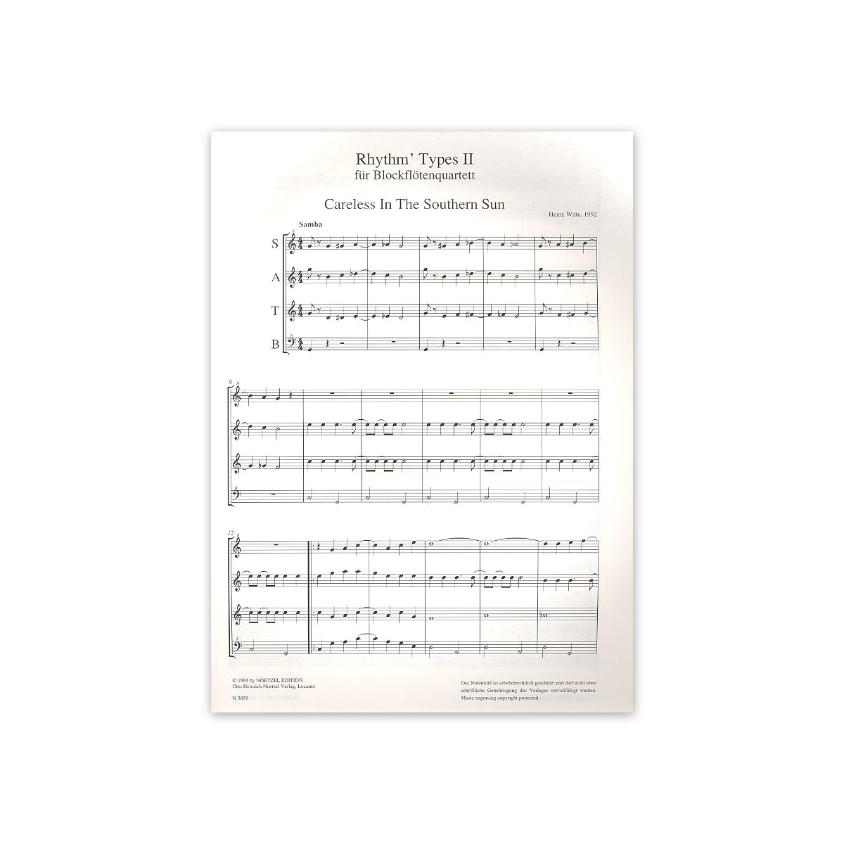 Witte, Rhythm' Types Heft 2