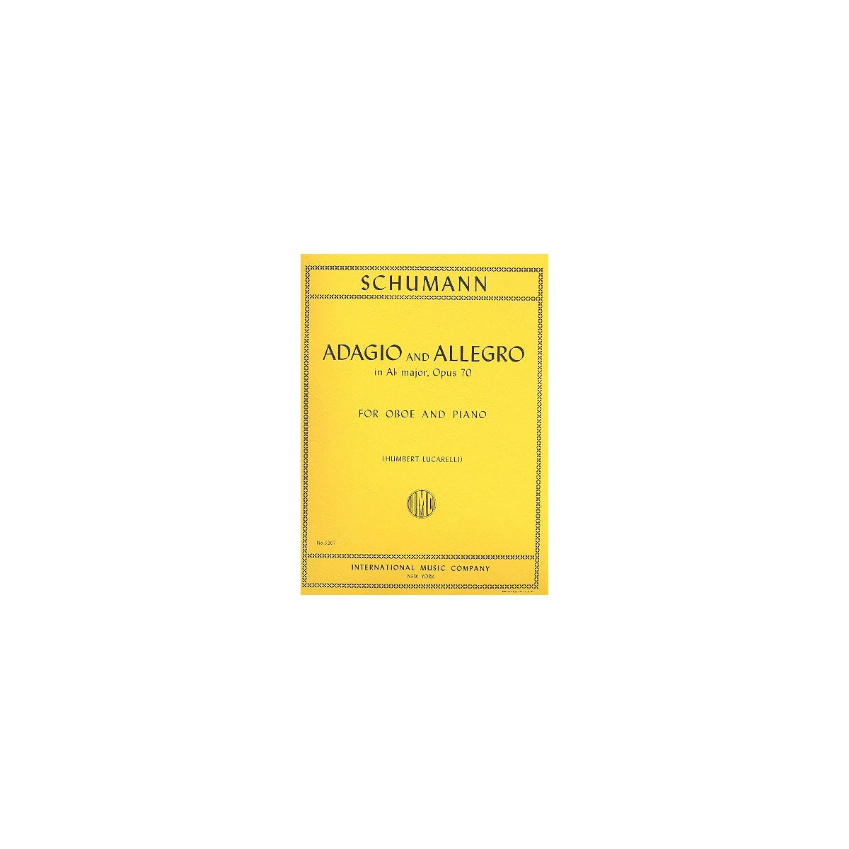 Schumann, Adagio & Allegro As-Dur op. 70