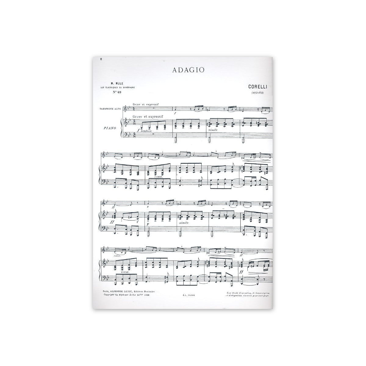 Corelli, Adagio