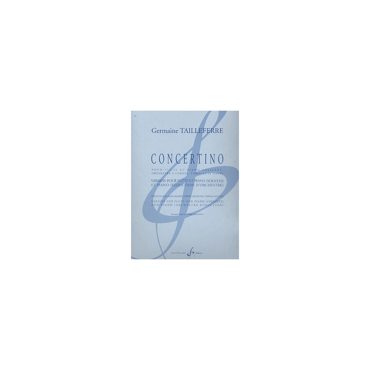 Tailleferre, Concertino