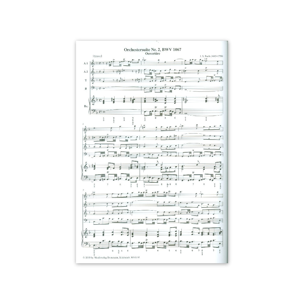 Bach, Ouvertüre der 2. Orchestersuite