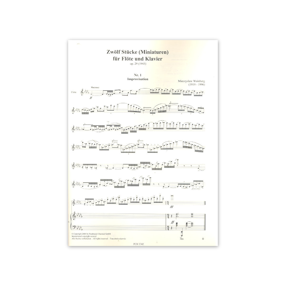 Weinberg, 12 Stücke op.29