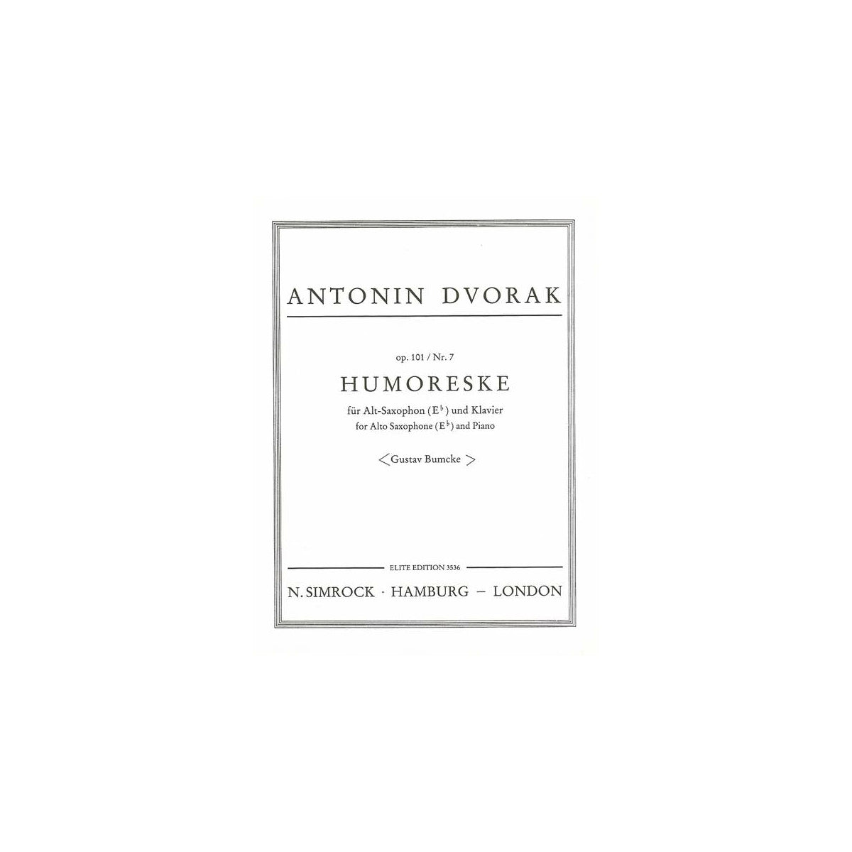 Dvorak, Humoreske op.101/7