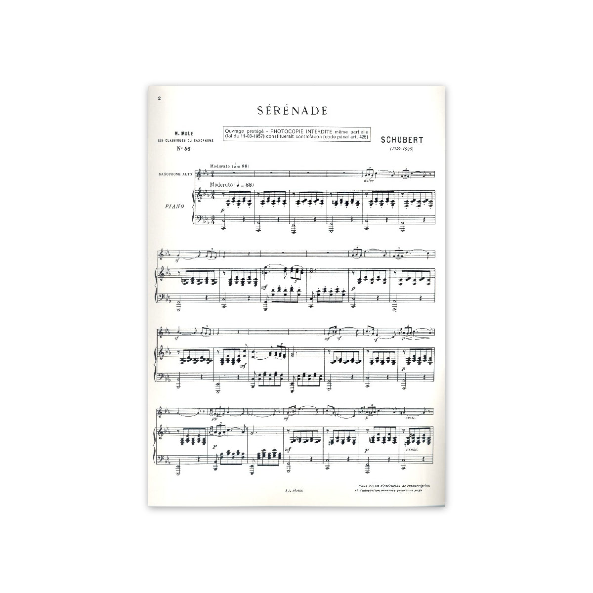 Schubert/Mule, Serenade View 1
