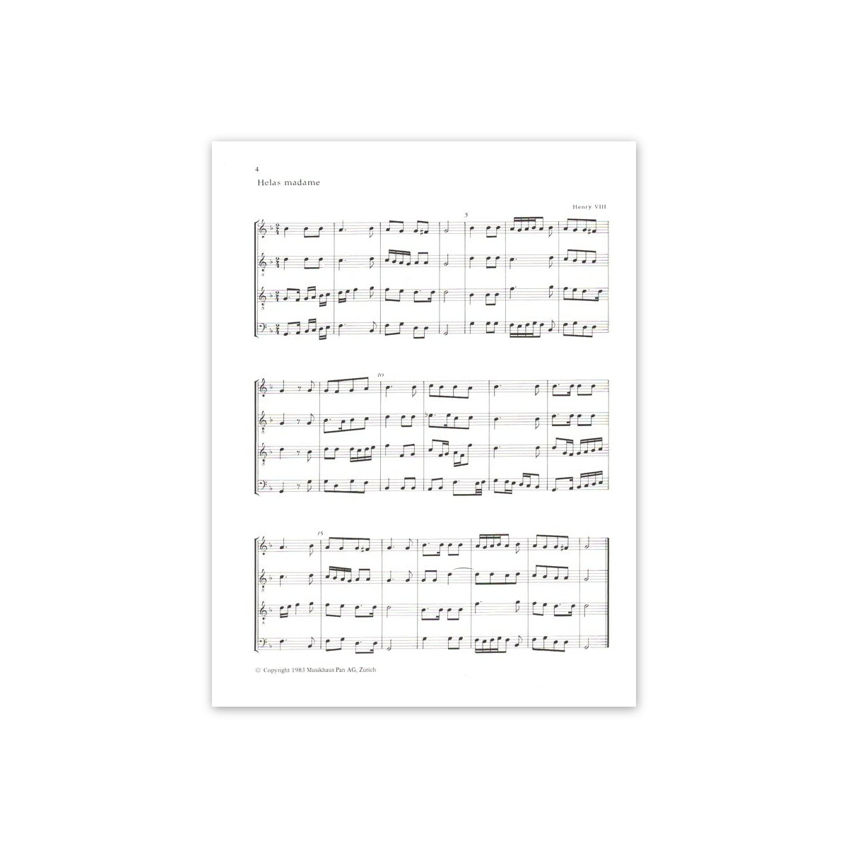 The King's Musick Vol.I-Musik am Hof Heinrich View 1