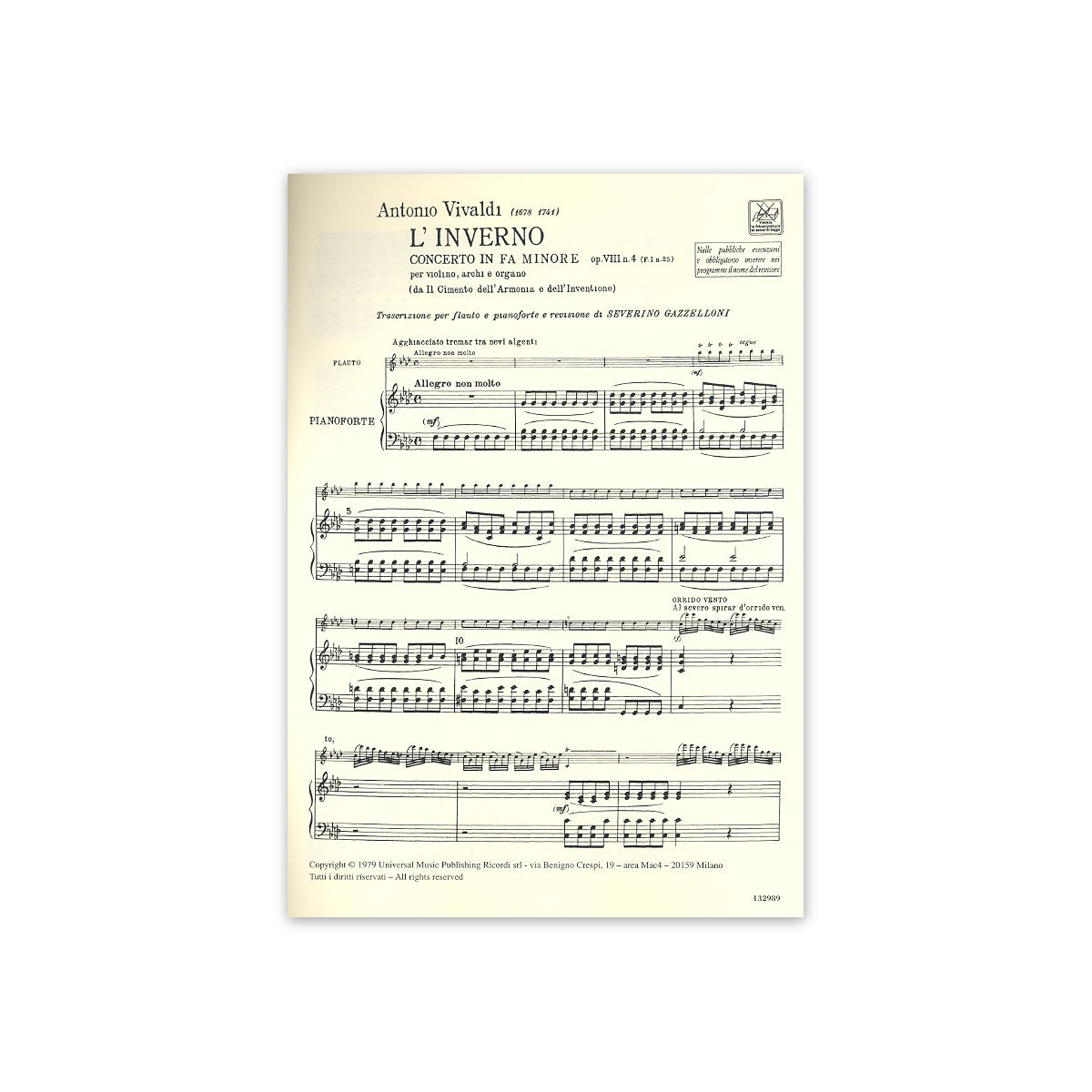 Vivaldi, Winter-28842 View 1