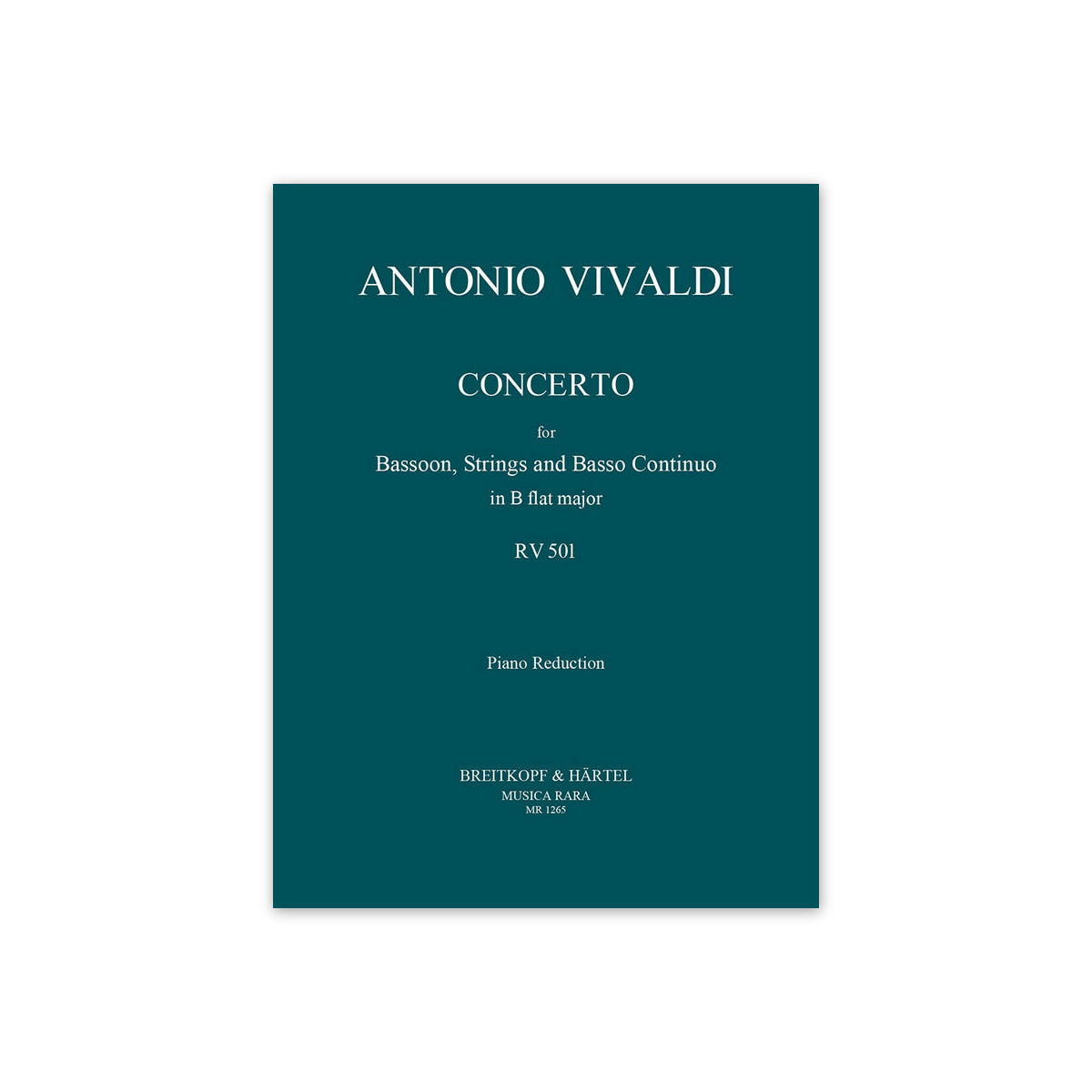Vivaldi, Konzert B-Dur RV 501 View 1