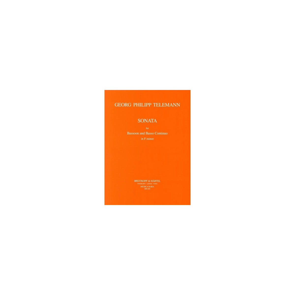 Telemann, Sonate f-moll-28872 View 1