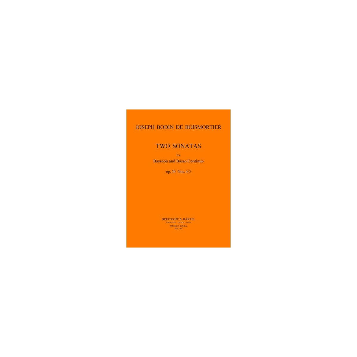 Boismortier, Sonaten op.50/4-5 View 2