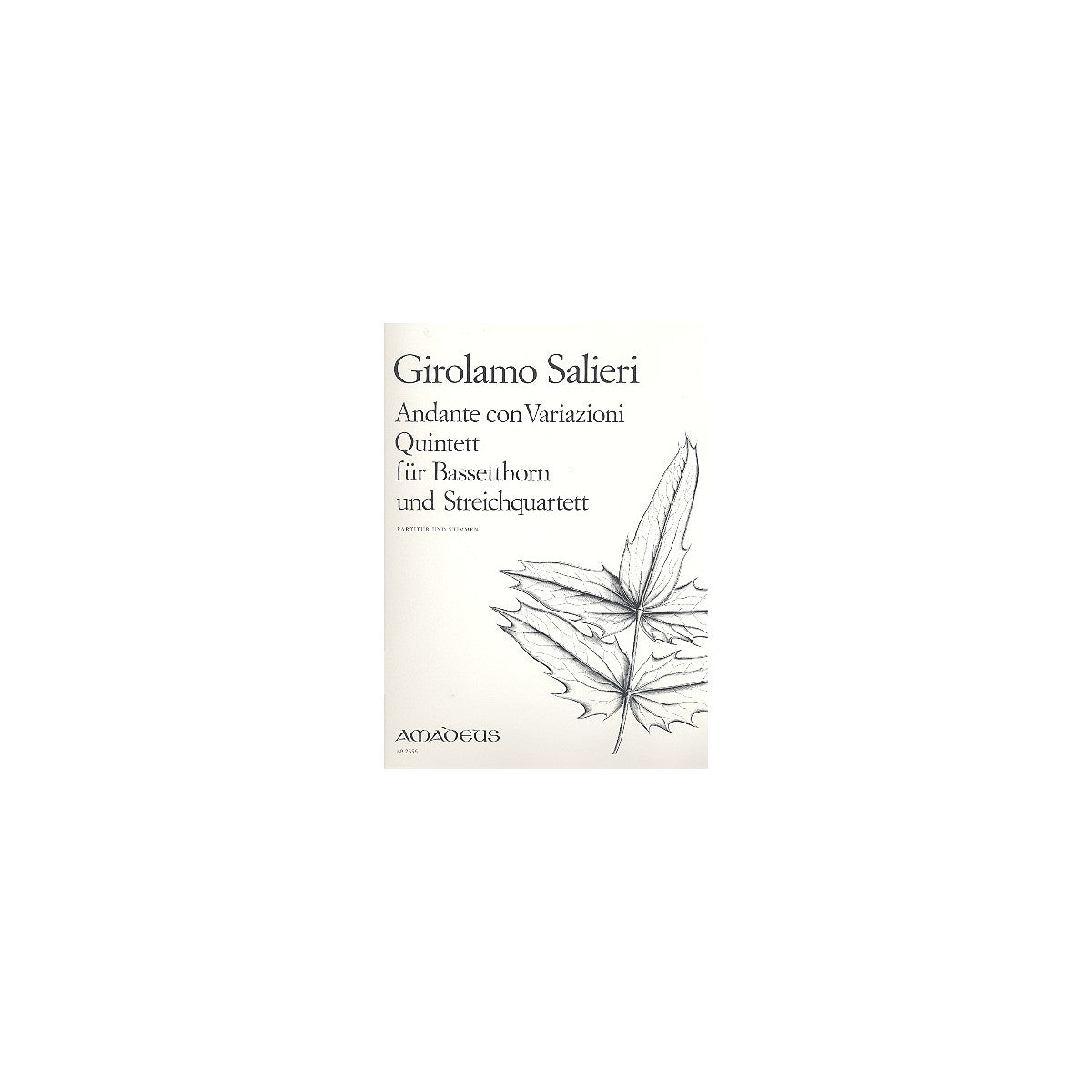 Salieri, Andante con variazioni View 2