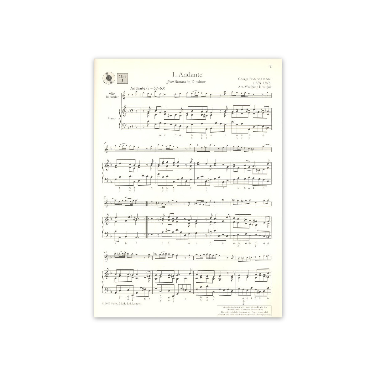 Baroque Recorder Anthology vol.4