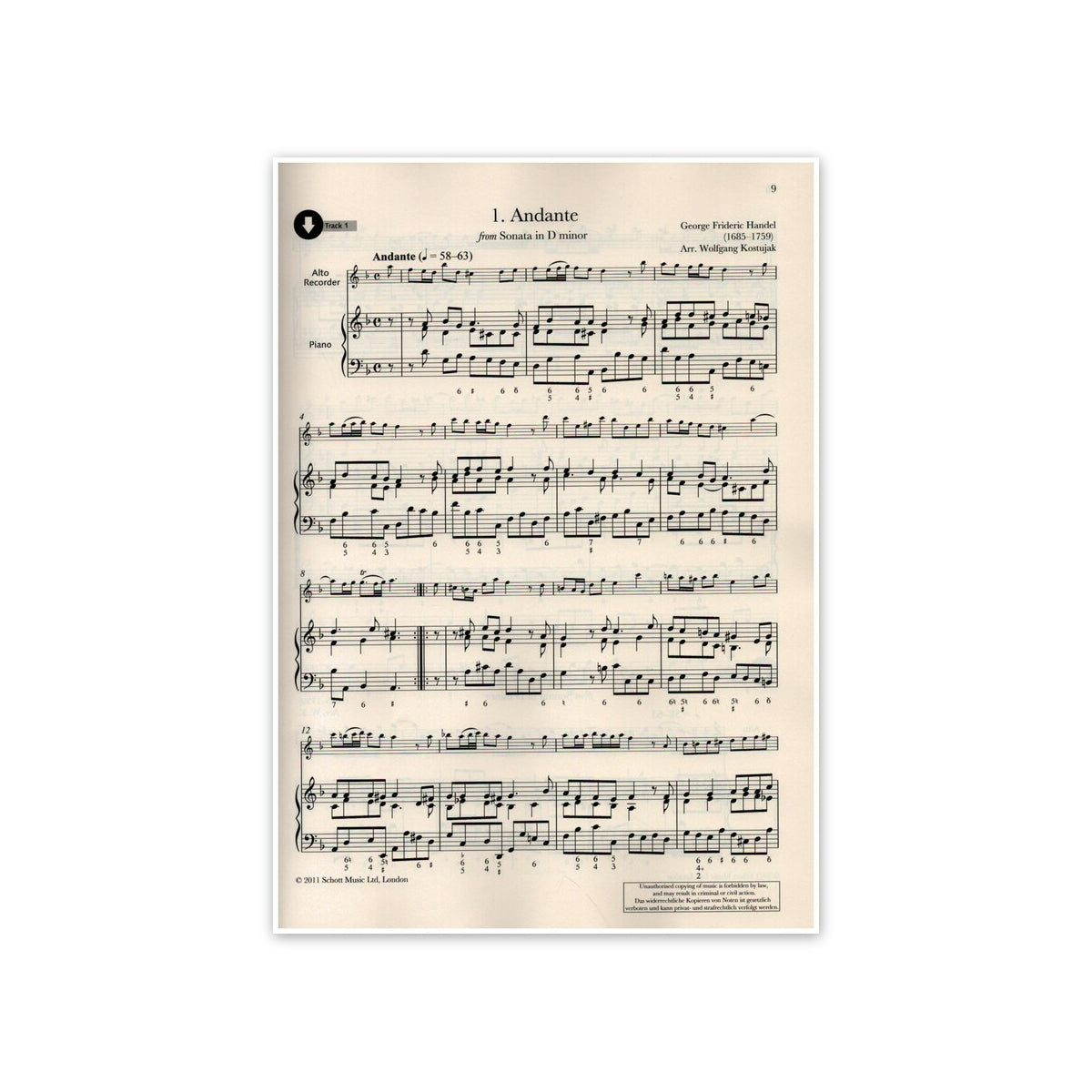 Baroque Recorder Anthology vol.4