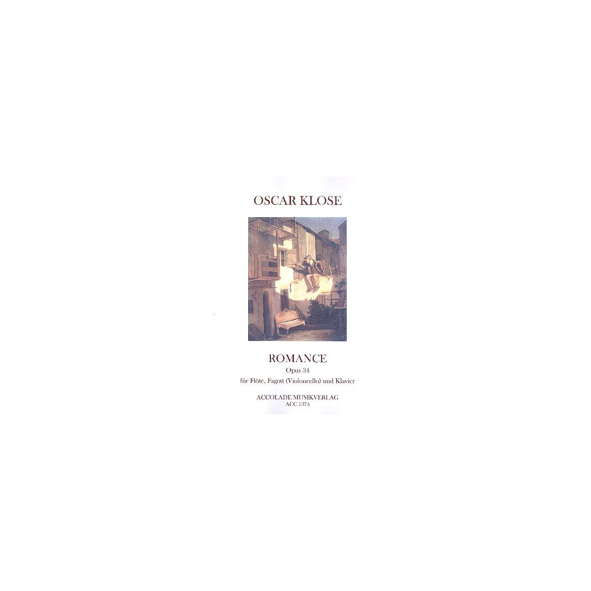 Klose, Romance op.34 - Fl.,Fag.,Klav. View 2