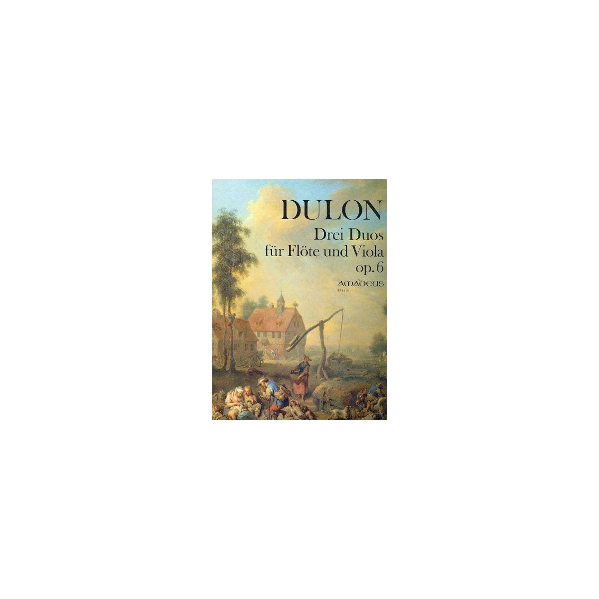 Dulon, Drei Duos für Flöte und Viola View 1